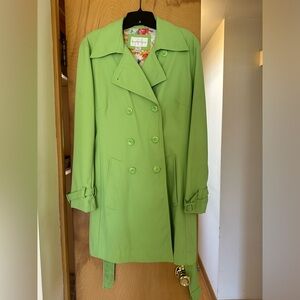 Women’s’ Green Trench Coat